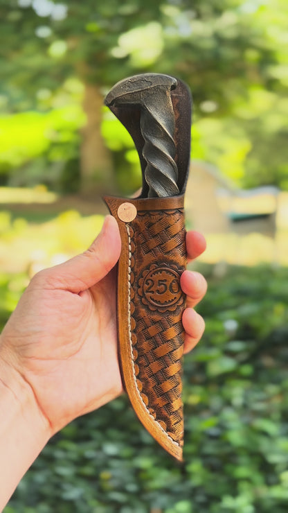 LINCOLN'S LIMITED EDITION AMERICA 250th KNIFE & LEATHER SHEATH SET